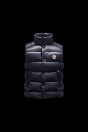 Chaleco Moncler Tib Niño Azules | TRHV-58237