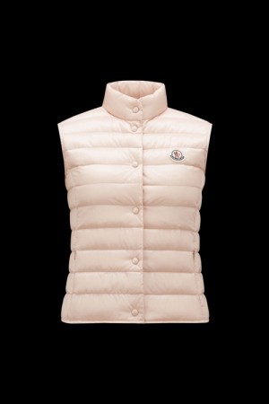 Chaleco de Plumas Moncler Liane Mujer Rosas Claro | IOCR-41235