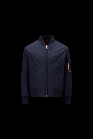 Chamarras Moncler Aimon Bomber Niño Azul Marino Azules | PMBW-28637