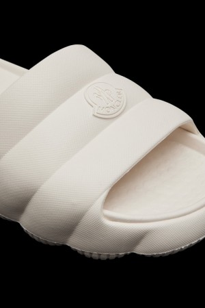 Chanclas Moncler Lilo Mujer Blancos | ZEGO-16947