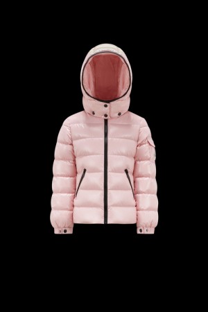 Chaquetas De Plumas Moncler Bady Niña Rosas | VNIE-75394