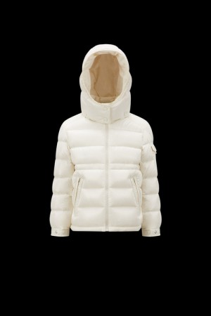 Chaquetas De Plumas Moncler Maire Niña Blancos | GVKD-98014