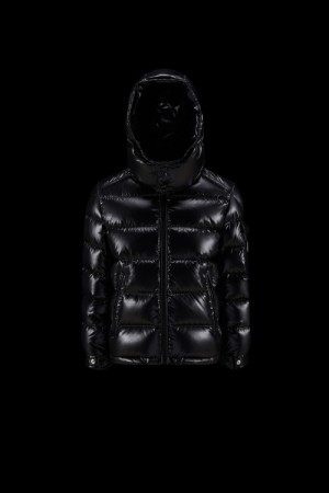 Chaquetas De Plumas Moncler New Moncler Maya Niño Negros | GCSY-94638