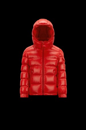 Chaquetas De Plumas Moncler New Moncler Maya Niño Rojos Oscuro | NASC-37214