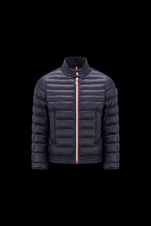 Chaquetas De Plumas Moncler Urzay Niño Azul Marino Azules | SQAC-56917