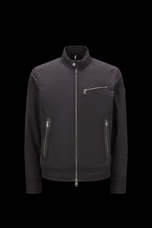 Cortavientos Moncler Drome Ciclismo Hombre Negros | FTKY-28759