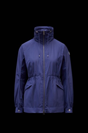 Cortavientos Moncler Enet Parka Mujer Azules | FGAJ-59460