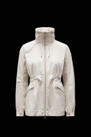 Cortavientos Moncler Enet Parka Mujer Blancos | ICJP-69750