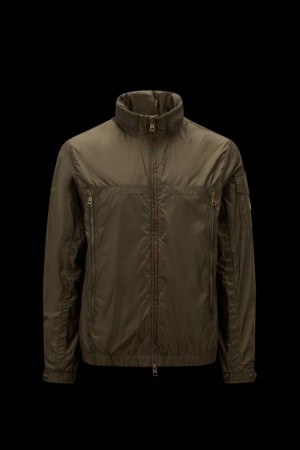 Cortavientos Moncler Nire Rain Hombre Verdes | FJWY-95276