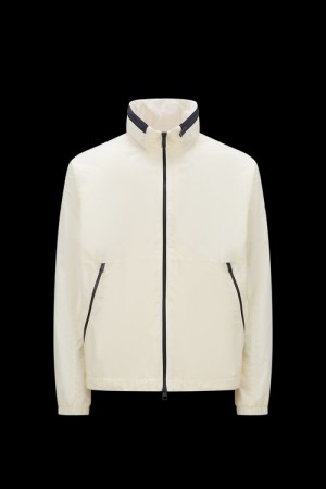 Cortavientos Moncler Octano Hombre Blancos | IMEV-93487