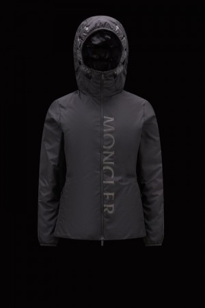 Cortavientos Moncler Sepik Mujer Negros | UZGT-58021