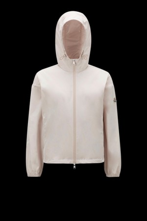 Cortavientos Moncler Tyx Encapuchado Rain Mujer Coral Rosas | JGKY-48173