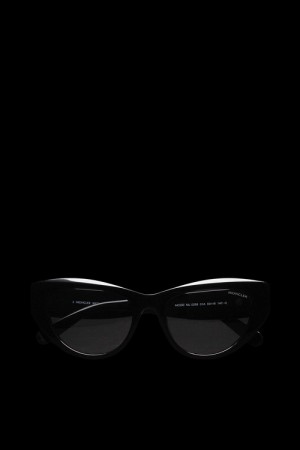 Lentes de Sol Moncler Modd Cat-eye Mujer Negros | CXNS-84730