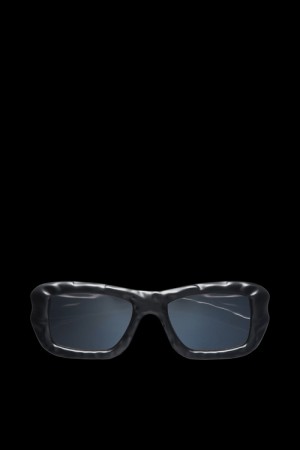 Lentes de Sol Moncler Rectangular Mujer Negros | JYRT-34915