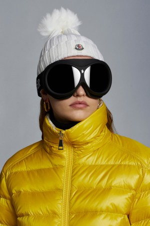 Lentes de Sol Moncler Ski Goggles Hombre Verdes | OQIS-62945