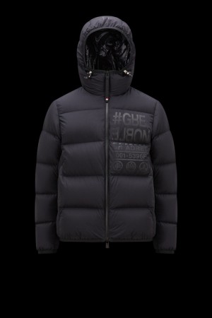 Chamarra Moncler Adret Hombre Negros | DYNW-25684