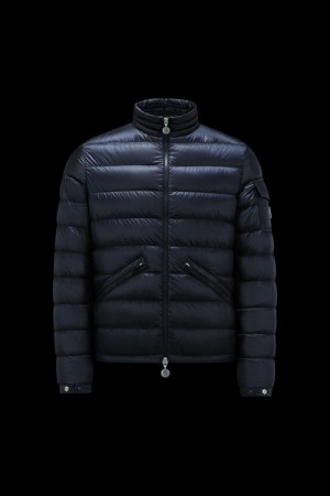 Chamarra Moncler Agay Hombre Azules | DNUI-48239