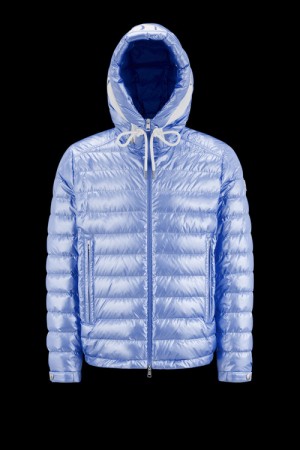 Chamarra Moncler Akinari Hombre Azules | MSVH-72534