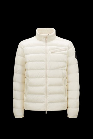 Chamarra Moncler Amalteas Hombre Blancos | KEAC-90284