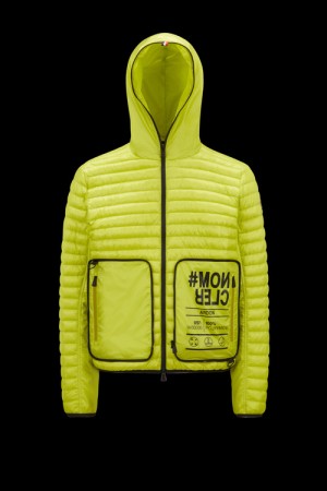 Chamarra Moncler Ardon Hombre Verdes Claro | FWIN-06345