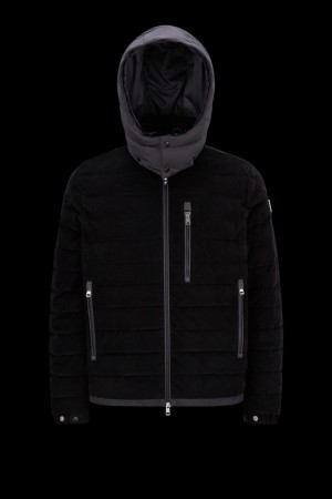 Chamarra Moncler Ariege Hombre Negros | CVZO-46820