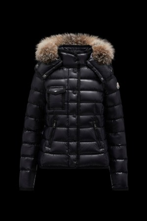 Chamarra Moncler Armoise Mujer Negros | PMZN-78291