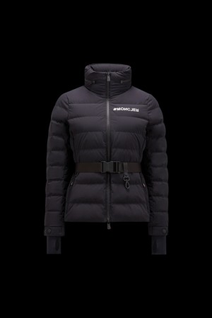 Chamarra Moncler Bettex Mujer Negros | CXVA-31057