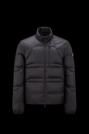 Chamarra Moncler Biham Hombre Negros | YNRE-43612