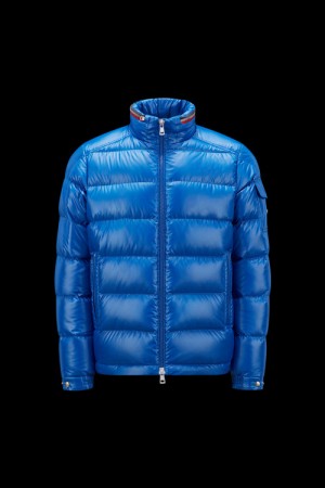 Chamarra Moncler Bourne Hombre Azul Rey Azules | EZLU-10243