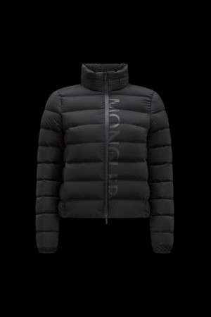 Chamarra Moncler Cerces Mujer Negros | CEBQ-10957