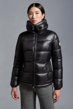 Chamarra Moncler Douro Mujer Negros | GZLE-78163