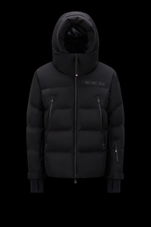 Chamarra Moncler Fellberg Hombre Negros | BQXV-57961