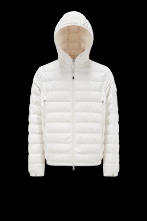 Chamarra Moncler Galion Hombre Blancos | ZHAJ-95823