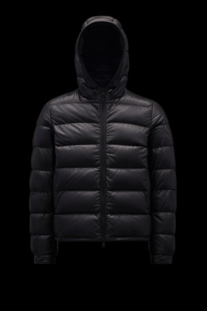 Chamarra Moncler Gebroulaz Hombre Negros | XKCE-92164