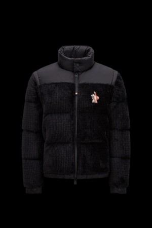 Chamarra Moncler Granier Hombre Negros | BZDM-64092