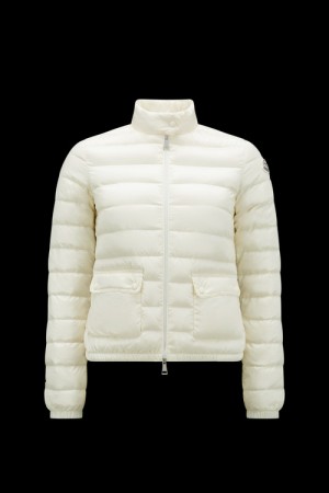 Chamarra Moncler Lans Mujer Blancos | IWAB-32871