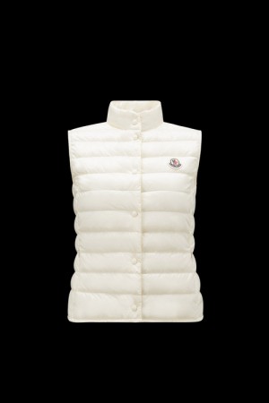 Chamarra Moncler Liane Mujer Blancos | PEBF-08391