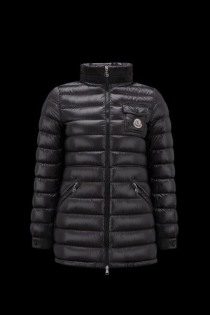 Chamarra Moncler Madine Mujer Negros | EWRO-94265