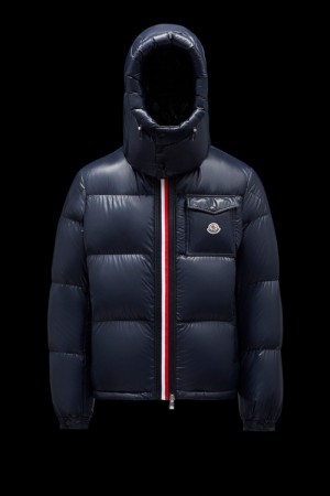 Chamarra Moncler Montbeliard Hombre Azul Marino Azules | AMNB-24176