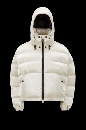 Chamarra Moncler Moselotte Mujer Blancos | RBGC-08753