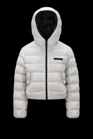 Chamarra Moncler Nere Mujer Blancos | QJXU-68597