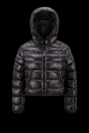 Chamarra Moncler Nere Mujer Negros | PKJU-64127