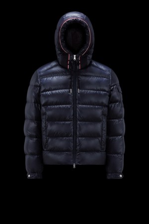 Chamarra Moncler Pavin Hombre Azules | KGEM-24190