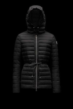 Chamarra Moncler Raie Mujer Negros | QHRL-73150