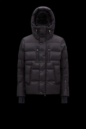 Chamarra Moncler Rodenberg Hombre Negros | KASU-98362