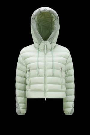 Chamarra Moncler Sylans Mujer Verde Menta Verdes | DHAQ-10435