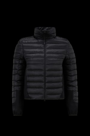 Chamarra Moncler Verdet Mujer Negros | TXOJ-83619