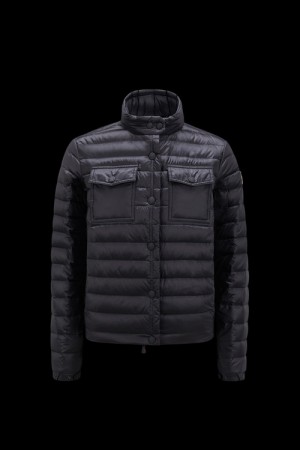 Chamarra Moncler Vinzier Mujer Negros | QUGT-69824