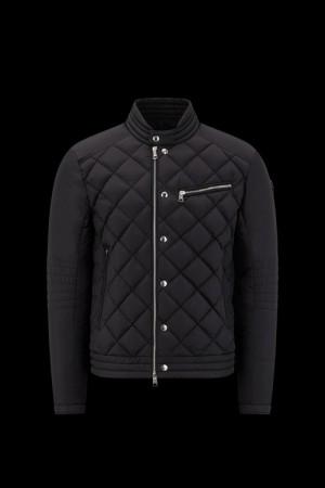 Chamarra Moncler Vulpie Hombre Negros | ZHQI-93842