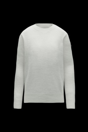 Suéteres Moncler Lana & Cashmere Mujer Blancos | TAYS-17683